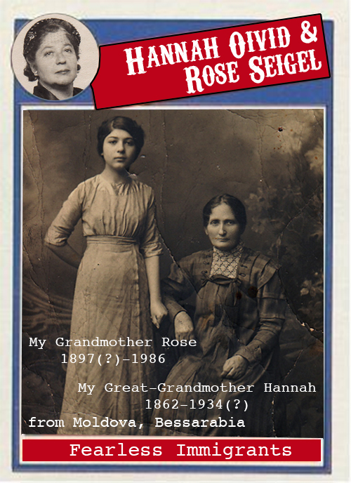 Hannah Oivid & Rose Siegel, fearless immigrants