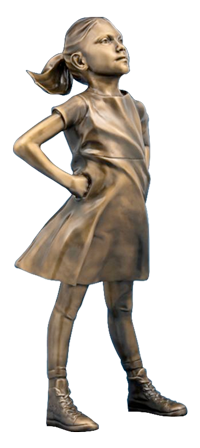 Fearless Girl by Kristen Visbal