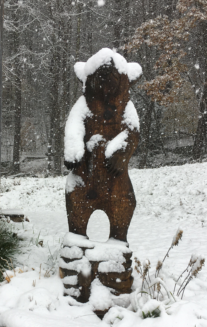 Our Bear, seasonally adjusted for December.